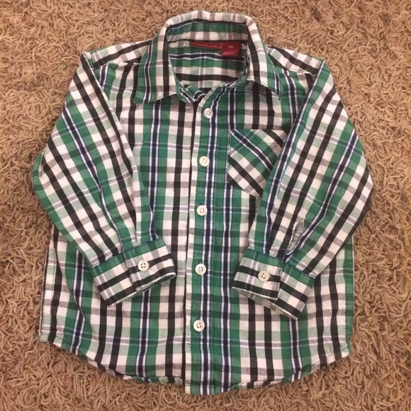 Arizona Jean Company Other - Arizona Jean Co 18M Plaid Button Down Long Sleeve